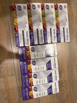 Vacuum Storage Bags 1 gallon (3.78 L) 8 boxes 13 in each