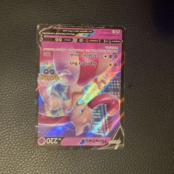 rare mew two pokemon card