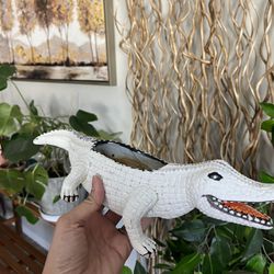 Ceramic Alligator Planter Pot 