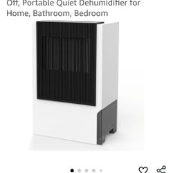 DR.PREPARE Dehumidifier for Basement, 1250 sq.ft101 ozD eumidifierswith 6.6ft Drain Hose, Water Tank, Timer, Auto Shut Off, Portable Quiet Dehumidifie