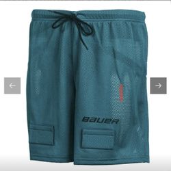 Bauer Girls Hockey Mesh Jill Short - Girls Size Med 