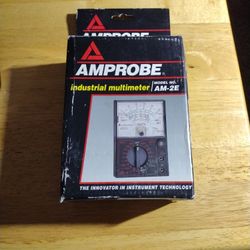 Amorobe, Model #AM-2E Industrial Multimeter 