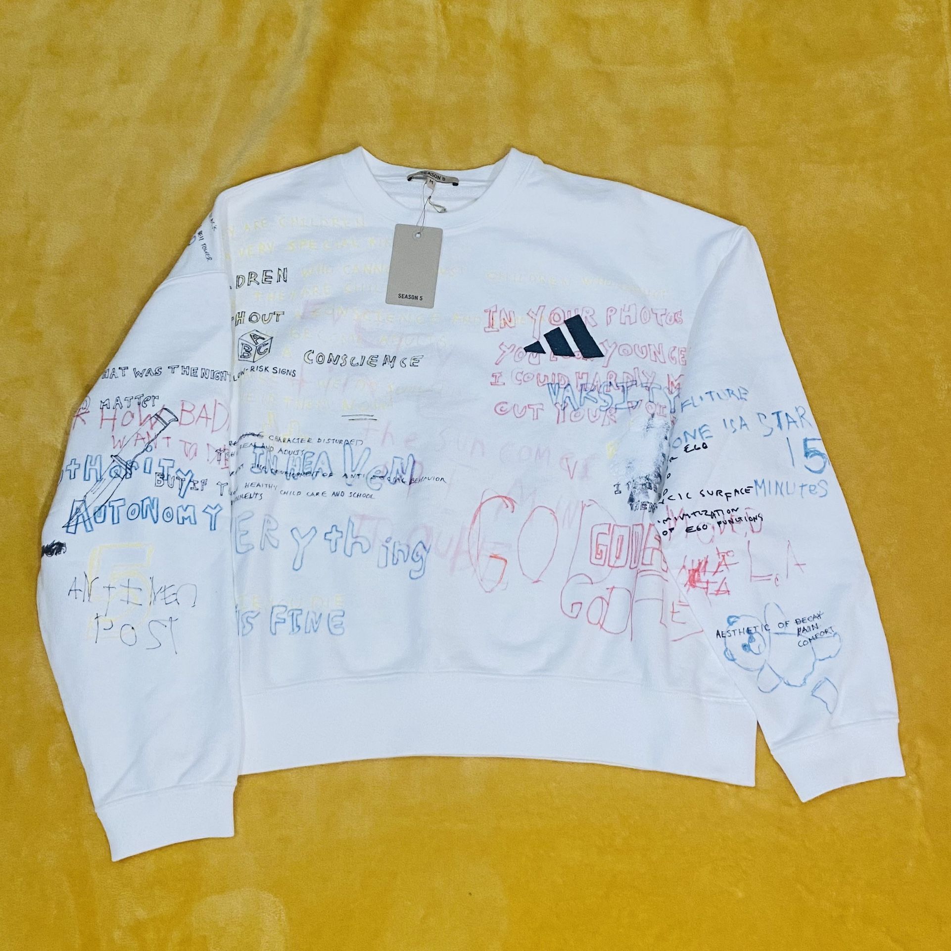 Adidas Yeezy Season 5 Sweatshirt Sweater Fleece