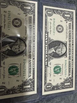 2021 Uncirculated Consecutive Star Note