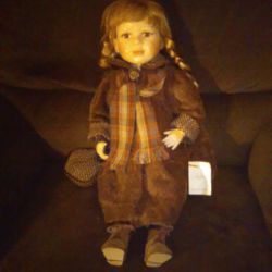 Swan Collection Porcelain Doll
