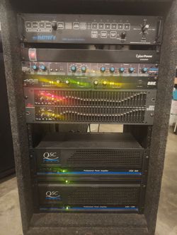 QSC Amplifiers DJ Eqpt System