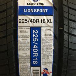225/40/18 LEAO Tires Set
