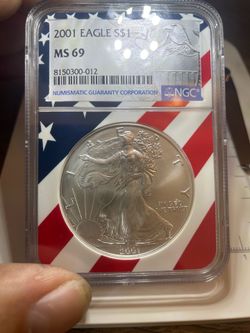 2001 American silver Eagle