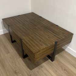 Wooden Coffee Table 