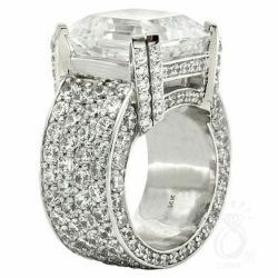 Beautiful CZ Ring Engagement Wedding Jewelry Sizes 6 / 10 *See My Other 500 Items*