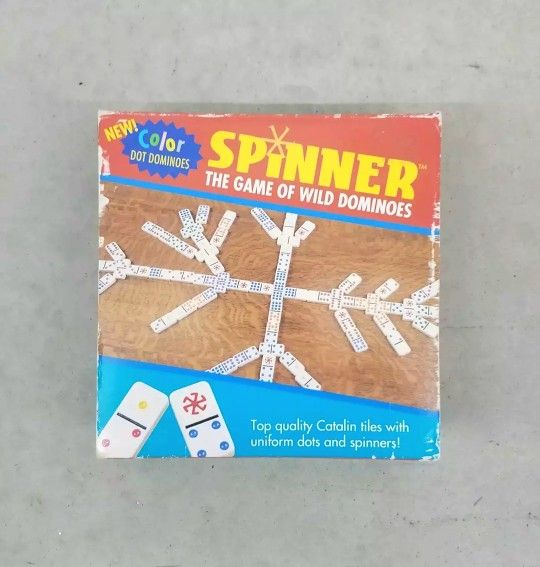 Vintage Spinner The Game Of Wild Dominos