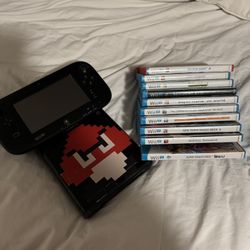 WiiU Plus 10 Games 