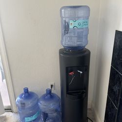 Water Dispenser + 3 Bottles – $20