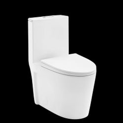 New Toilet.                                           Bathroom vanity