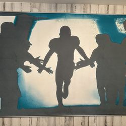 Pottery Barn Teen Football Wall Decor