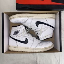 Jordan 1 yin cheap yang white for sale