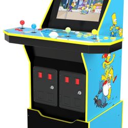 The Simpsons Arcade 1up Machine