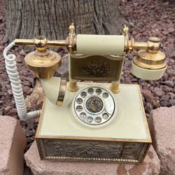 Deco-Tel French Provincial Rotary Telephone