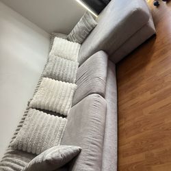 City furniture Velvet Couch 