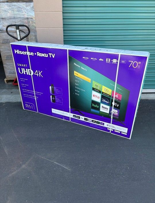70 INCH HISENSE UHD 4K SMART TV 