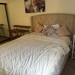 Queen size bed frame