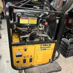 Valsi 7500 watt key start Gas Generator