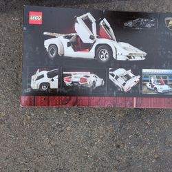 Brand New Lego Countach 5000 Quatrovalvole