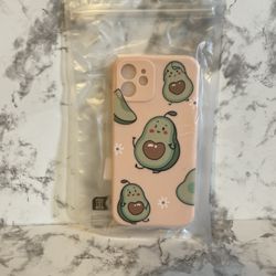 Silicone Avocado IPhone 12 Case