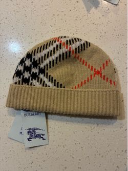 Burberry Check Beanie