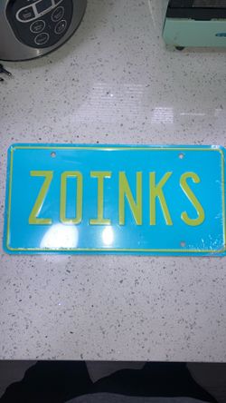 Scooby-Doo Vanity License Plate