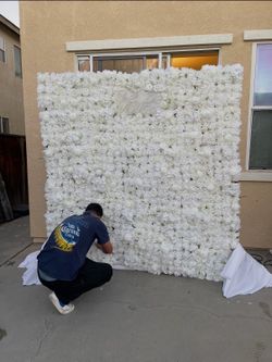 Flower wall panels 6.5 x 6.5