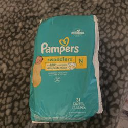 Newborn Pamper Diapers