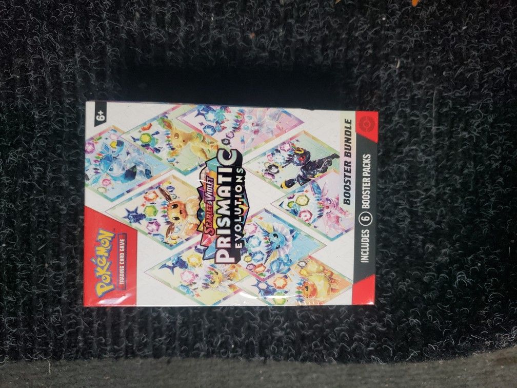 Prismatic Evolutions Pokemon Booster Box 