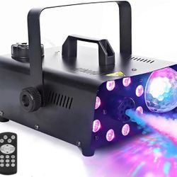 NEW Fog Machine With Disco Ball & Remote