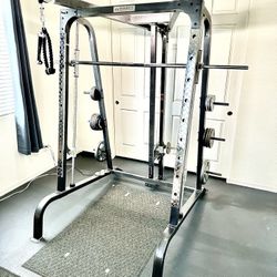 Smith Machine 185lbs In Weights Size 1”