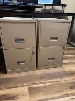 Small Metal File Cabinets , 2-Drawer