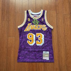 Bape Mitchell & Ness Lakers Jersey 