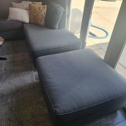 Living Spaces Sectional. Very Good Shape