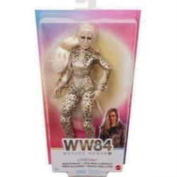 New In Box Wonder Woman 1984 Battle Cheetah Doll (~11-Inch) In Cheetah Suit