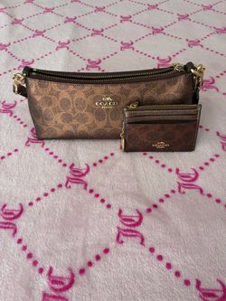 Coach purse and wallet