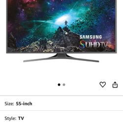 Samsung 50” TV and Corner Stand