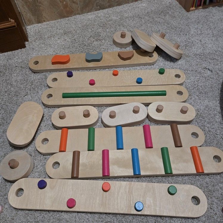 Used Like New Wooden Balance Beam