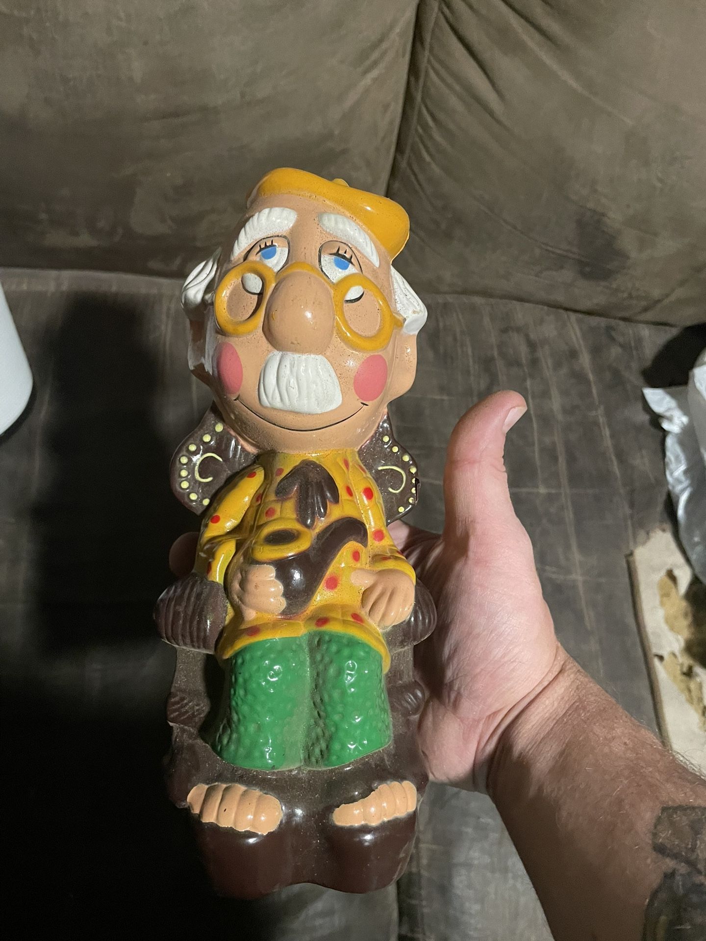 Old Grandpa  Piggy Bank