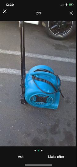 XPOWER P-830H 1 HP Air Mover with Telescopic Handle paid $355 + tax - $260