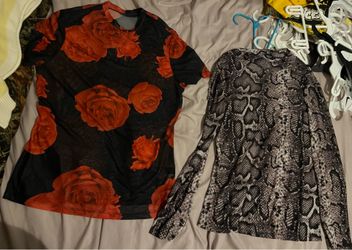 Women’s mesh shirts and outfit 2xl