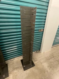 Slated retail display stands