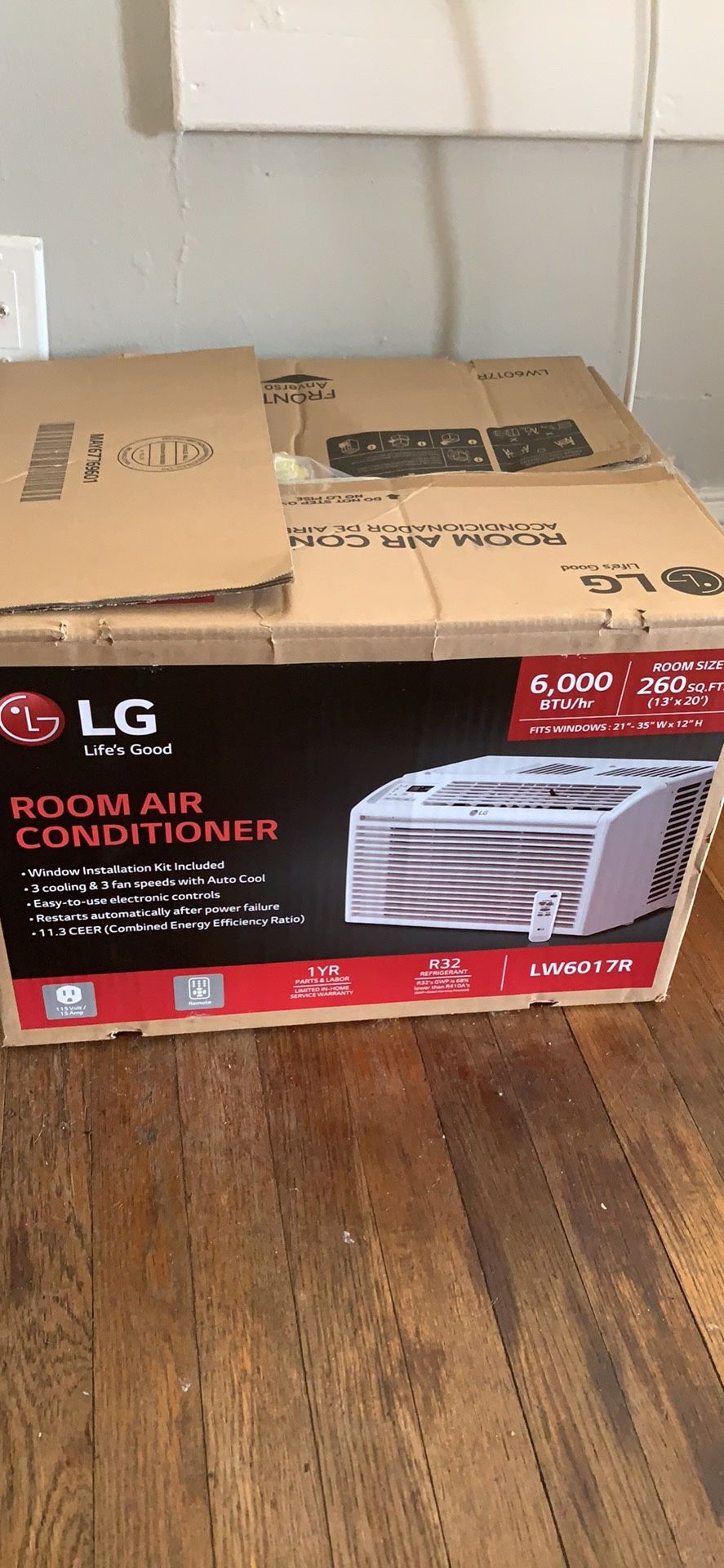 Window air conditioner AC air conditioning unit 6,000 btu Energy star. Dehumidifier MOVING SOON a/c