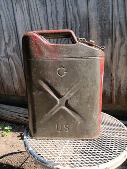 1950's  U.S. military gas can