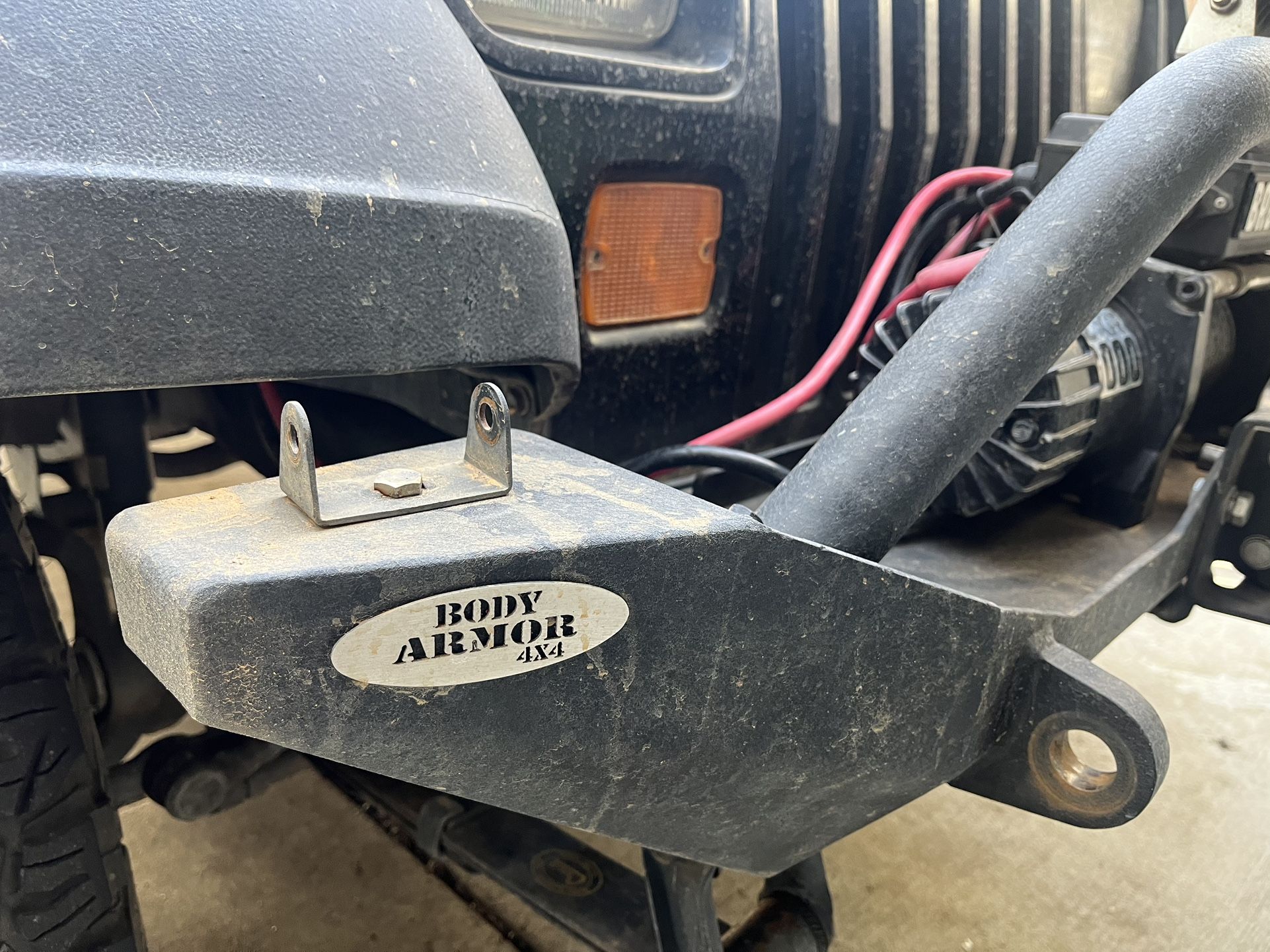 Jeep YJ Body Armor 4x4 Front Winch Bumper for Sale in Lincoln, CA OfferUp