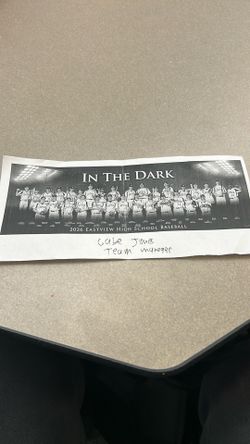 Gabe Vincent Jones (Team Manager) Signed Eastview Team Photo.